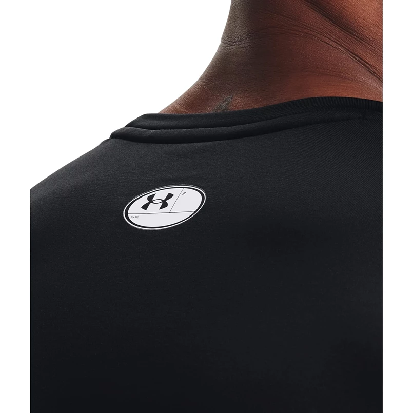 UNDER ARMOUR ua cg armour fitted crew-blk 1366068-001